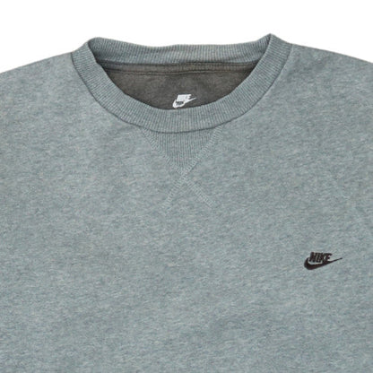 Mens UK Size L Nike Grey Pullover Sweatshirt