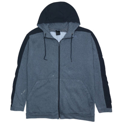 Mens UK Size XL adidas Grey Full Zip Hoodie