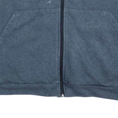 Mens UK Size XL adidas Grey Full Zip Hoodie