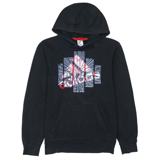 Mens UK Size S adidas Black Pullover Hoodie