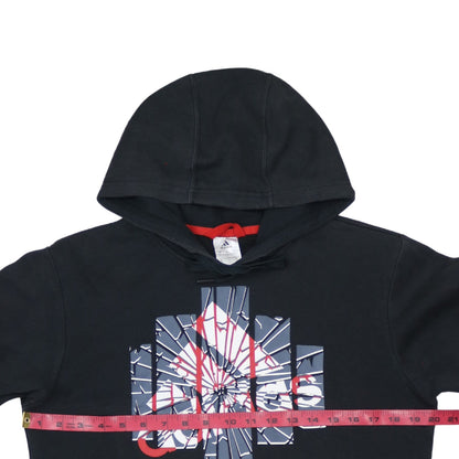 Mens UK Size S adidas Black Pullover Hoodie