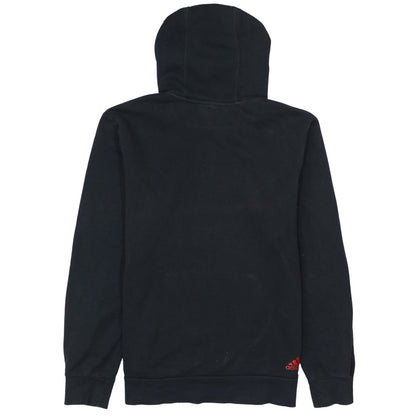 Mens UK Size S adidas Black Pullover Hoodie