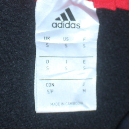 Mens UK Size S adidas Black Pullover Hoodie