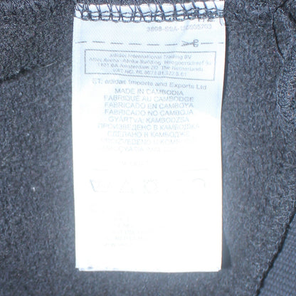 Mens UK Size S adidas Black Pullover Hoodie