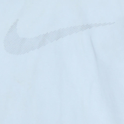 Mens UK Size S Nike White Pullover Hoodie
