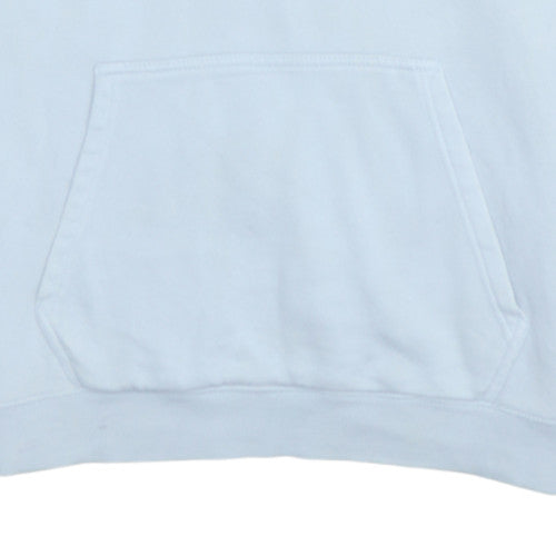 Mens UK Size S Nike White Pullover Hoodie