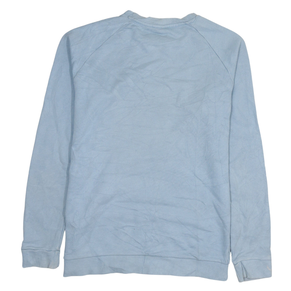 Mens UK Size M adidas Blue Pullover Sweatshirt