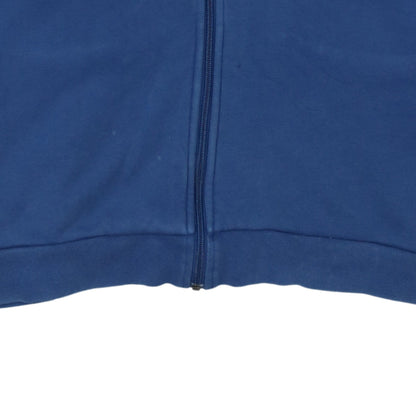Mens UK Size XL Lacoste Blue Full Zip Hoodie