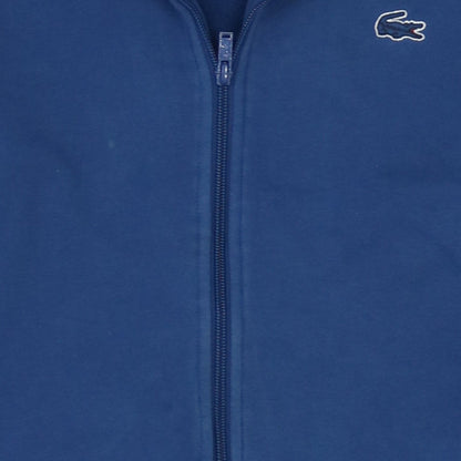 Mens UK Size XL Lacoste Blue Full Zip Hoodie