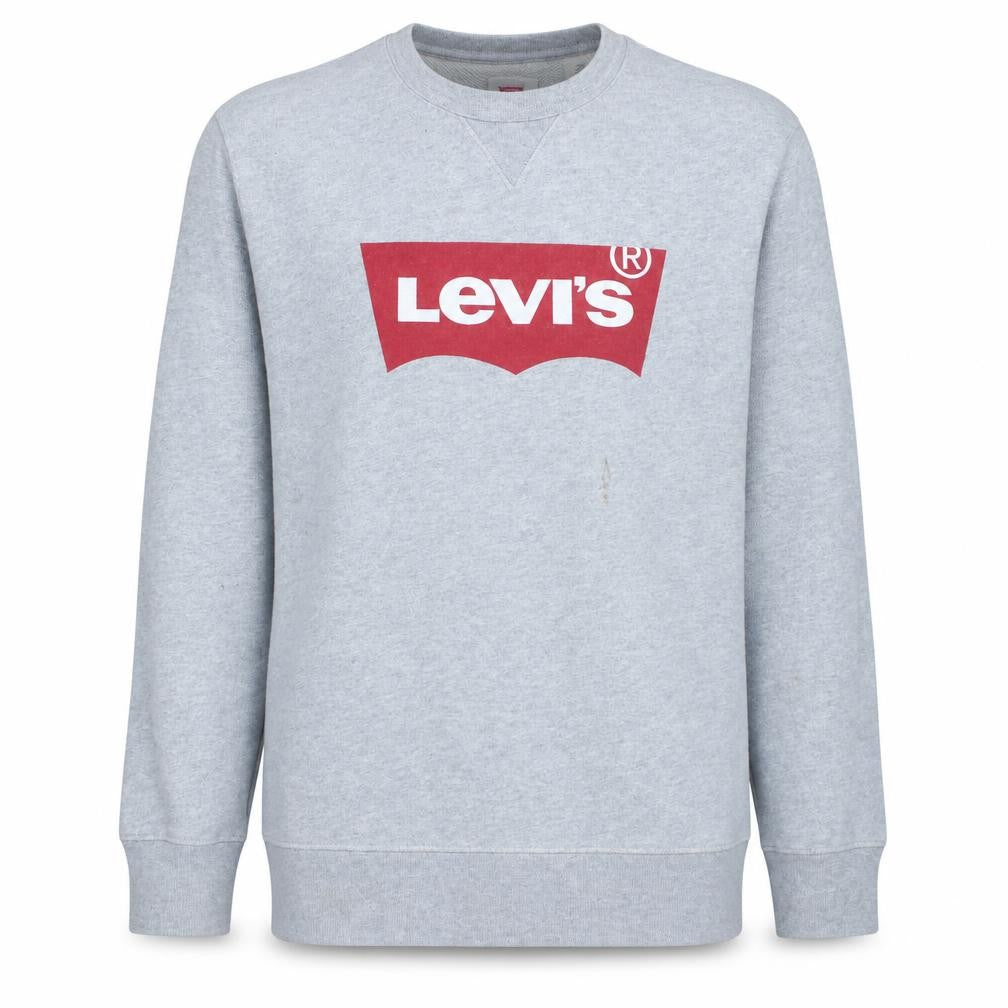 Mens UK Size XL Levi's Grey Pullover Sweatshirt