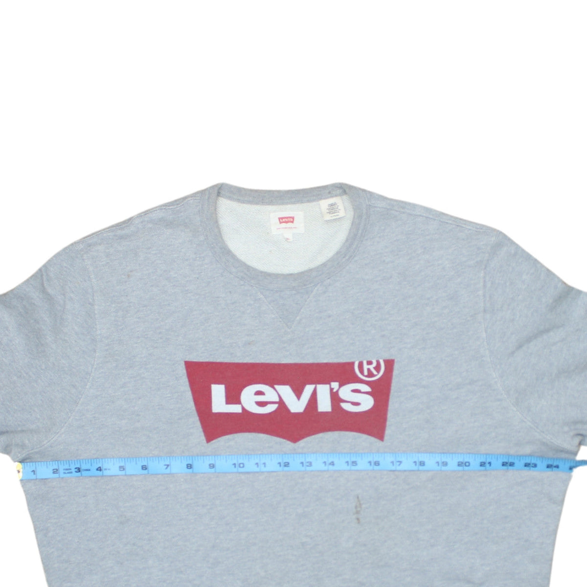 Mens UK Size XL Levi's Grey Pullover Sweatshirt