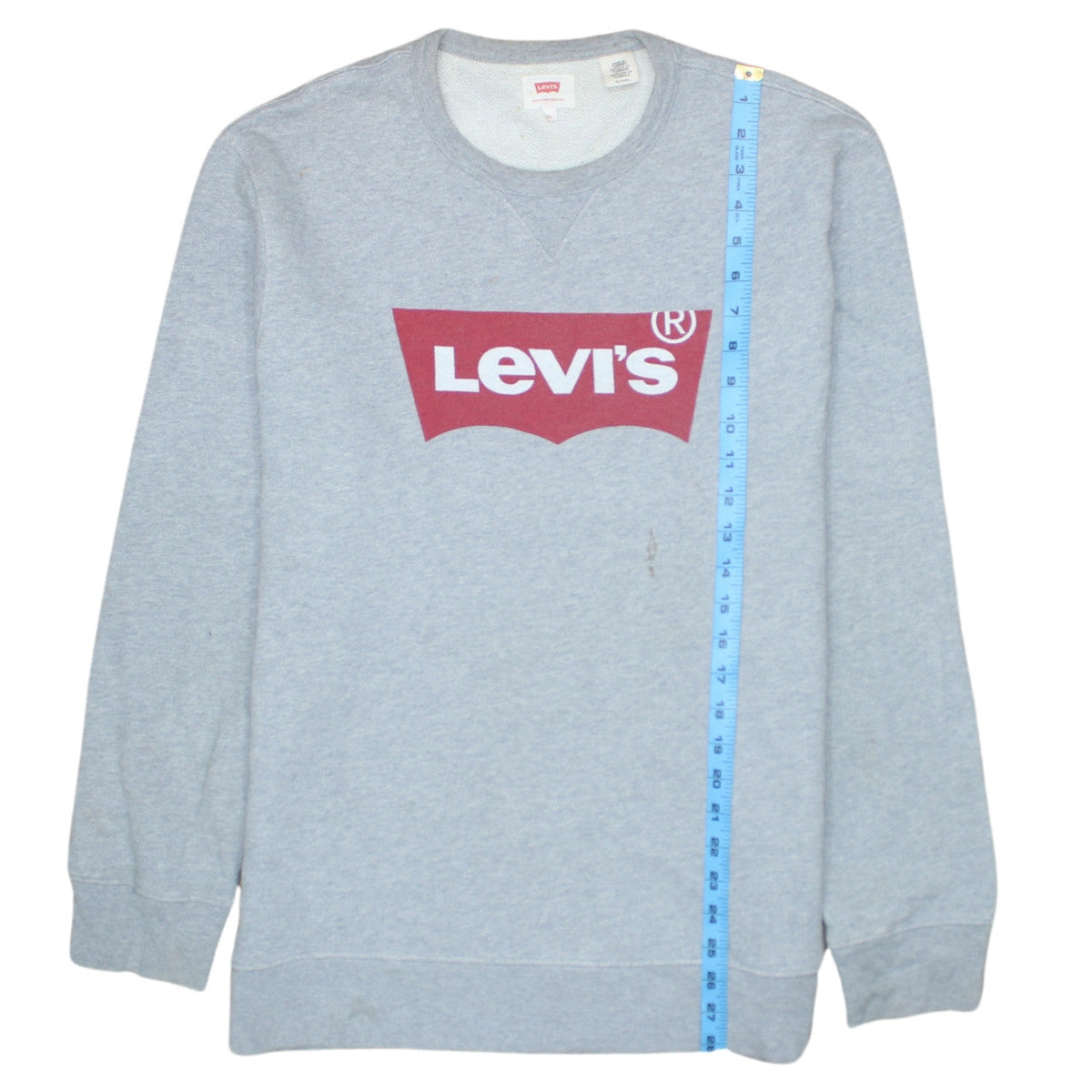 Mens UK Size XL Levi's Grey Pullover Sweatshirt