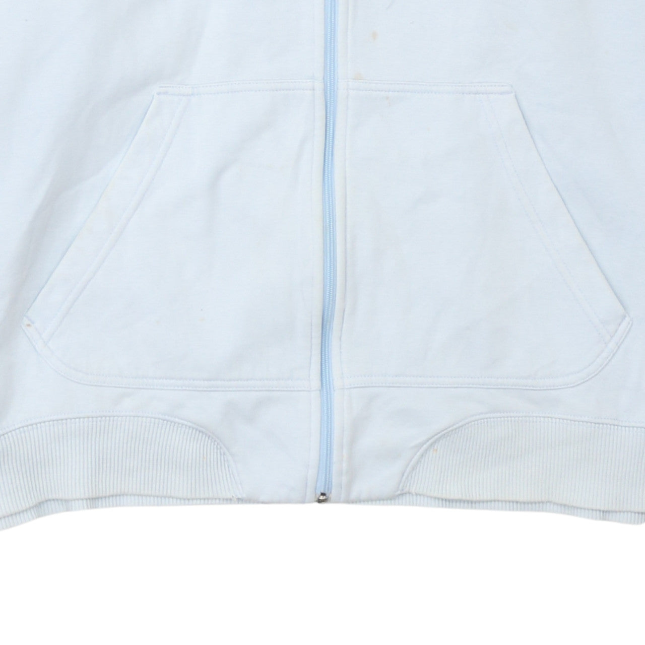 Mens UK Size XL Nike Blue Full Zip Hoodie