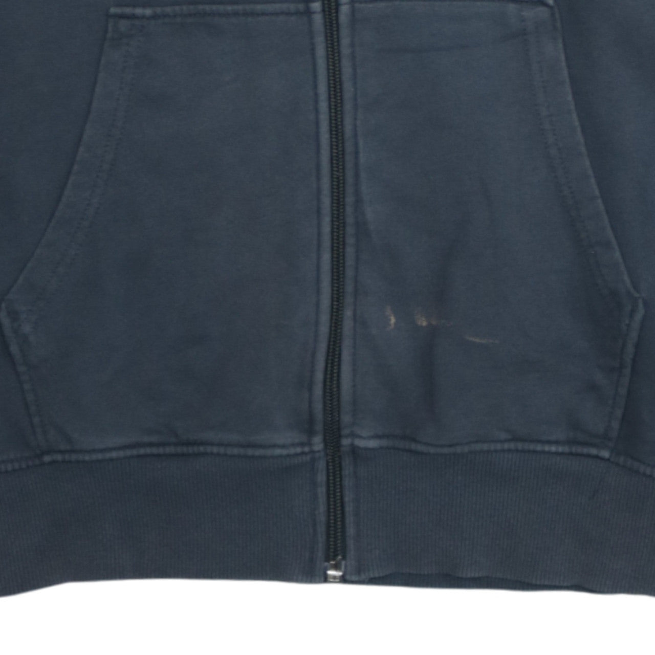 Mens UK Size M The North Face Blue Full Zip Hoodie
