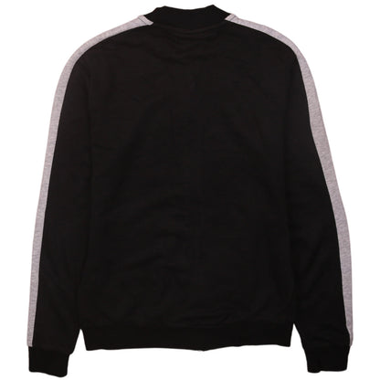Puma Men's Black and Grey XS Track Jacket Full Zip Athletic