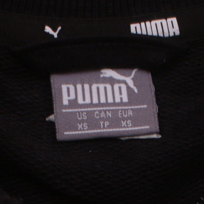 Puma Men's Black and Grey XS Track Jacket Full Zip Athletic