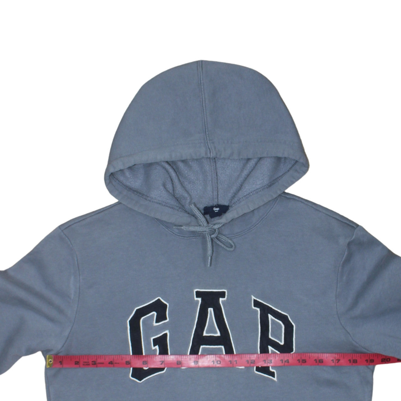 Mens UK Size XS Gap Blue Pullover Hoodie