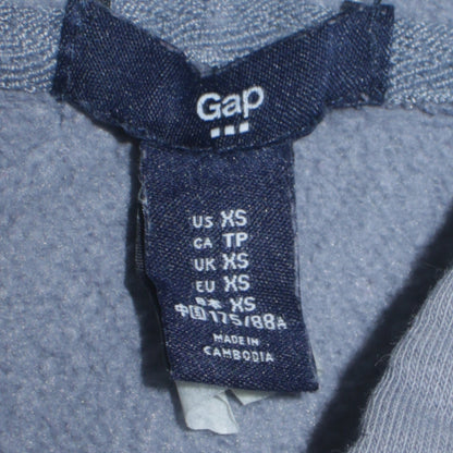 Mens UK Size XS Gap Blue Pullover Hoodie
