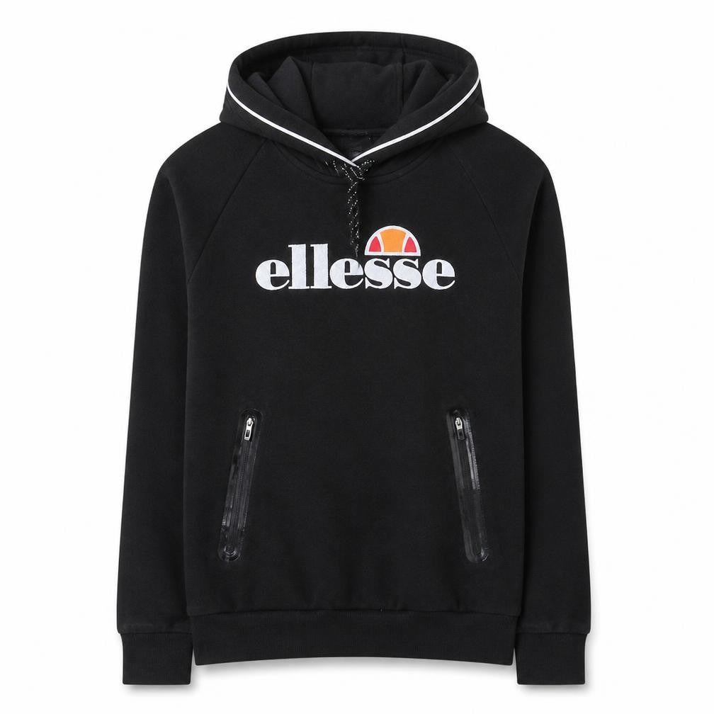 Womens UK Size 12 ellesse Black Pullover Hoodie
