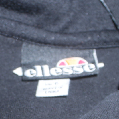 Womens UK Size 12 ellesse Black Pullover Hoodie