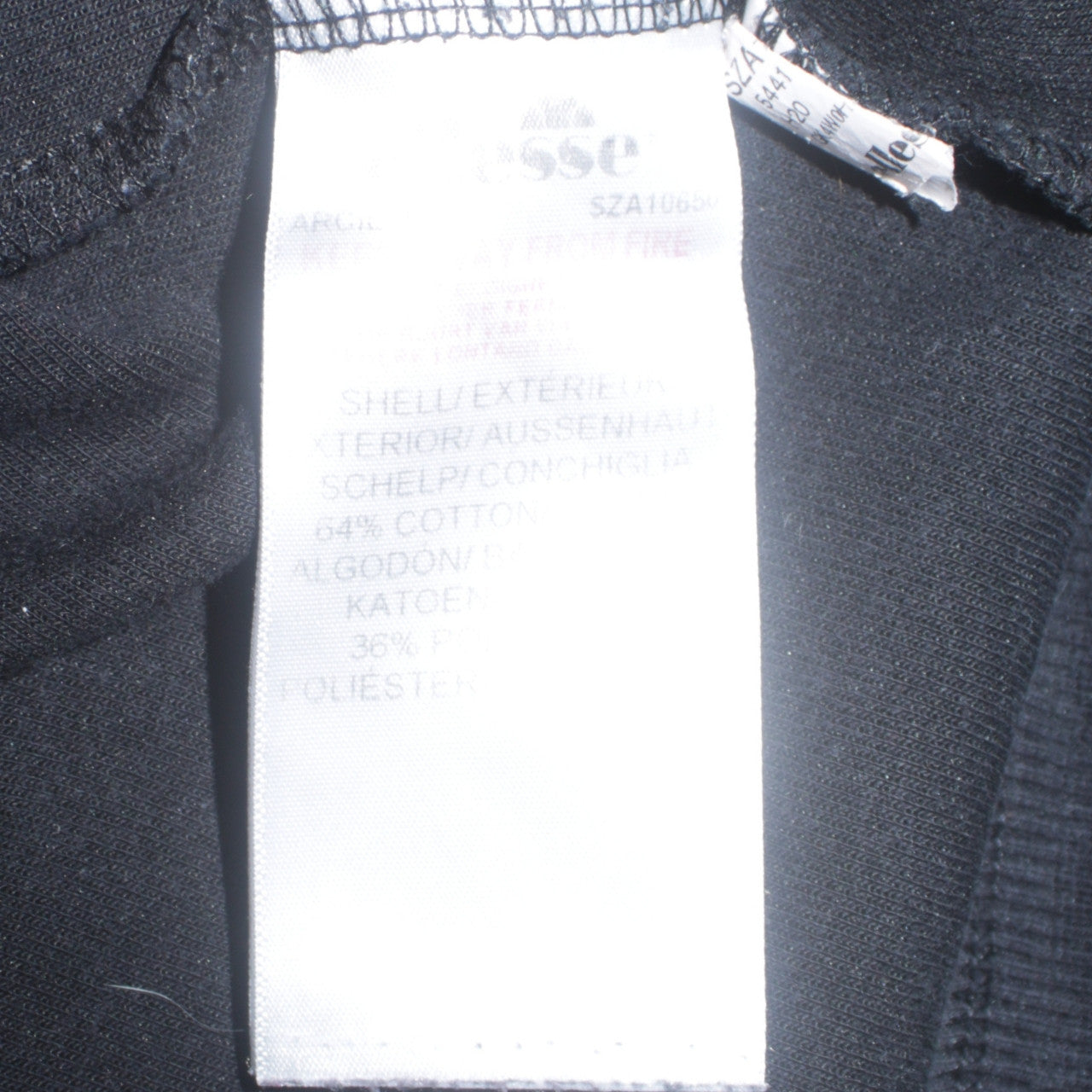 Womens UK Size 12 ellesse Black Pullover Hoodie