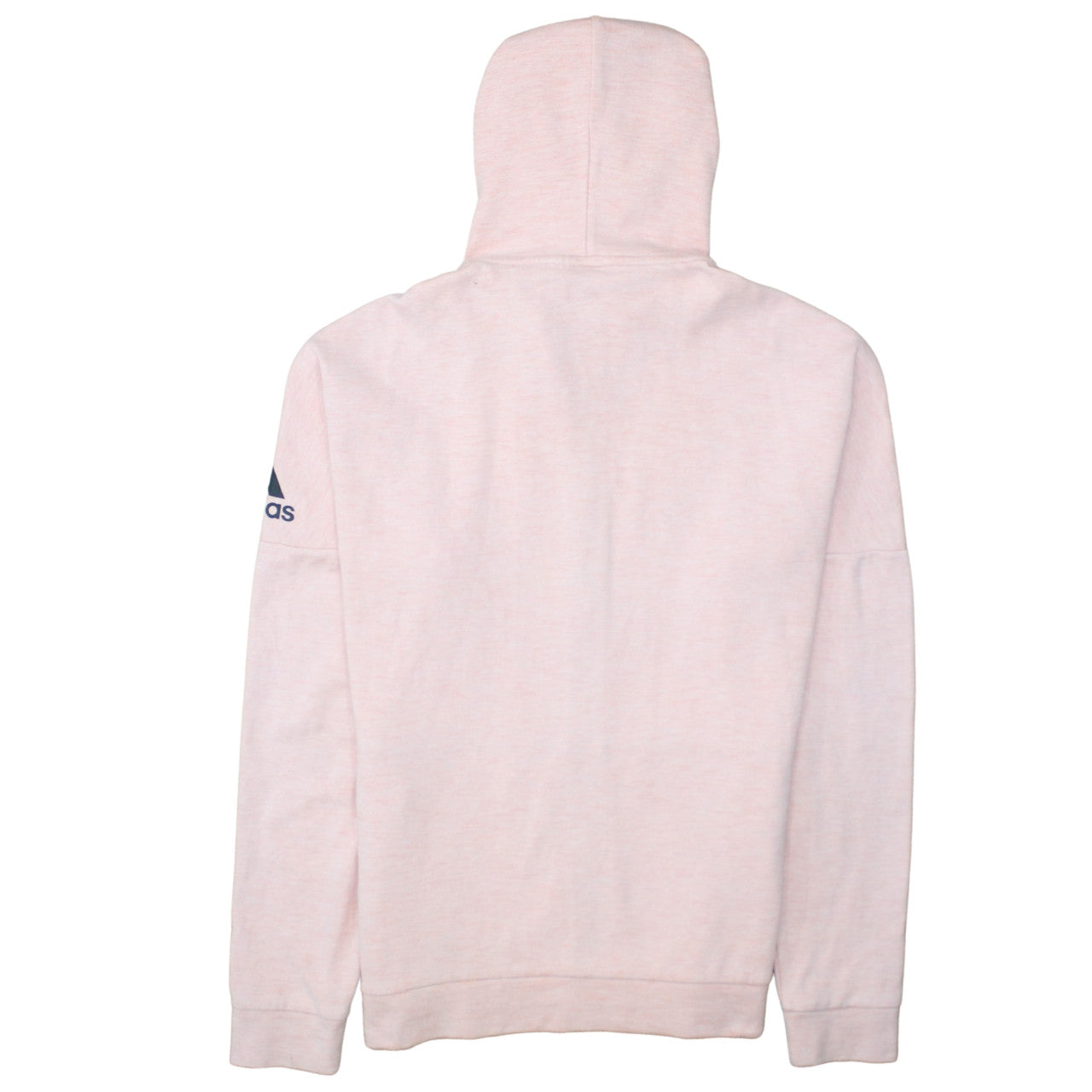 Mens UK Size M adidas Pink Full Zip Hoodie