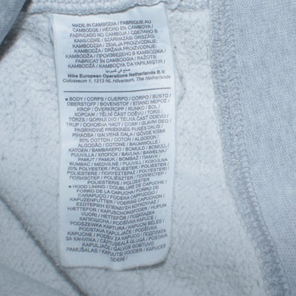 Mens UK Size S Nike Grey Pullover Hoodie