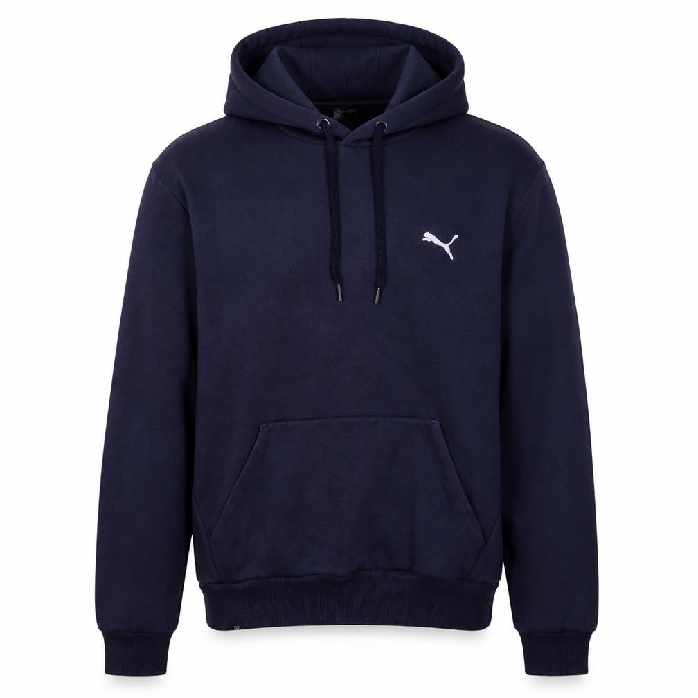 Mens UK Size S PUMA Blue Pullover Hoodie