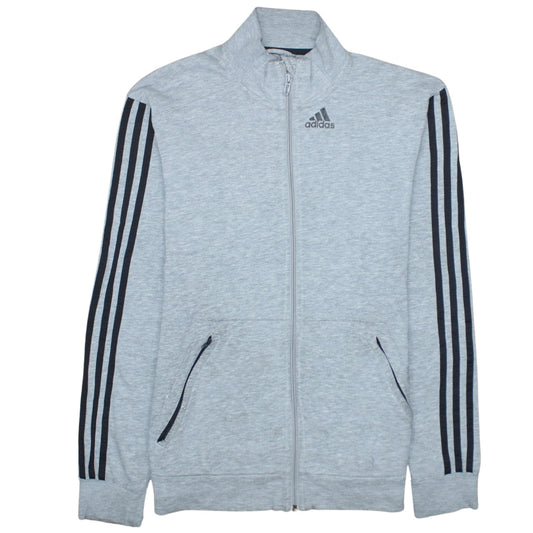 Mens UK Size S adidas Grey Gym & Training Running & Jogging Football Jacket