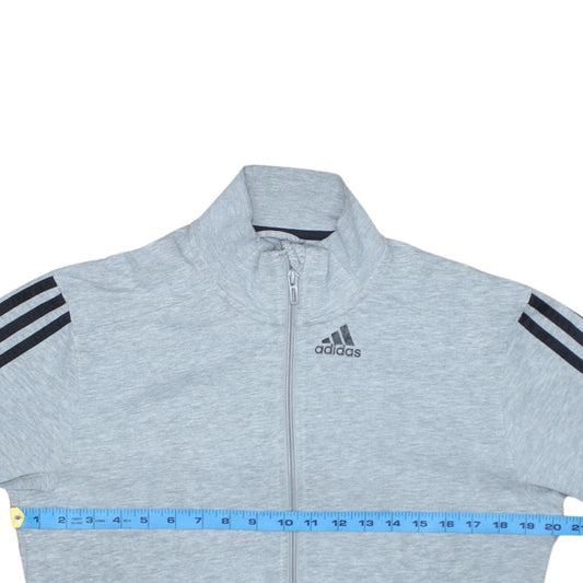 Mens UK Size S adidas Grey Gym & Training Running & Jogging Football Jacket