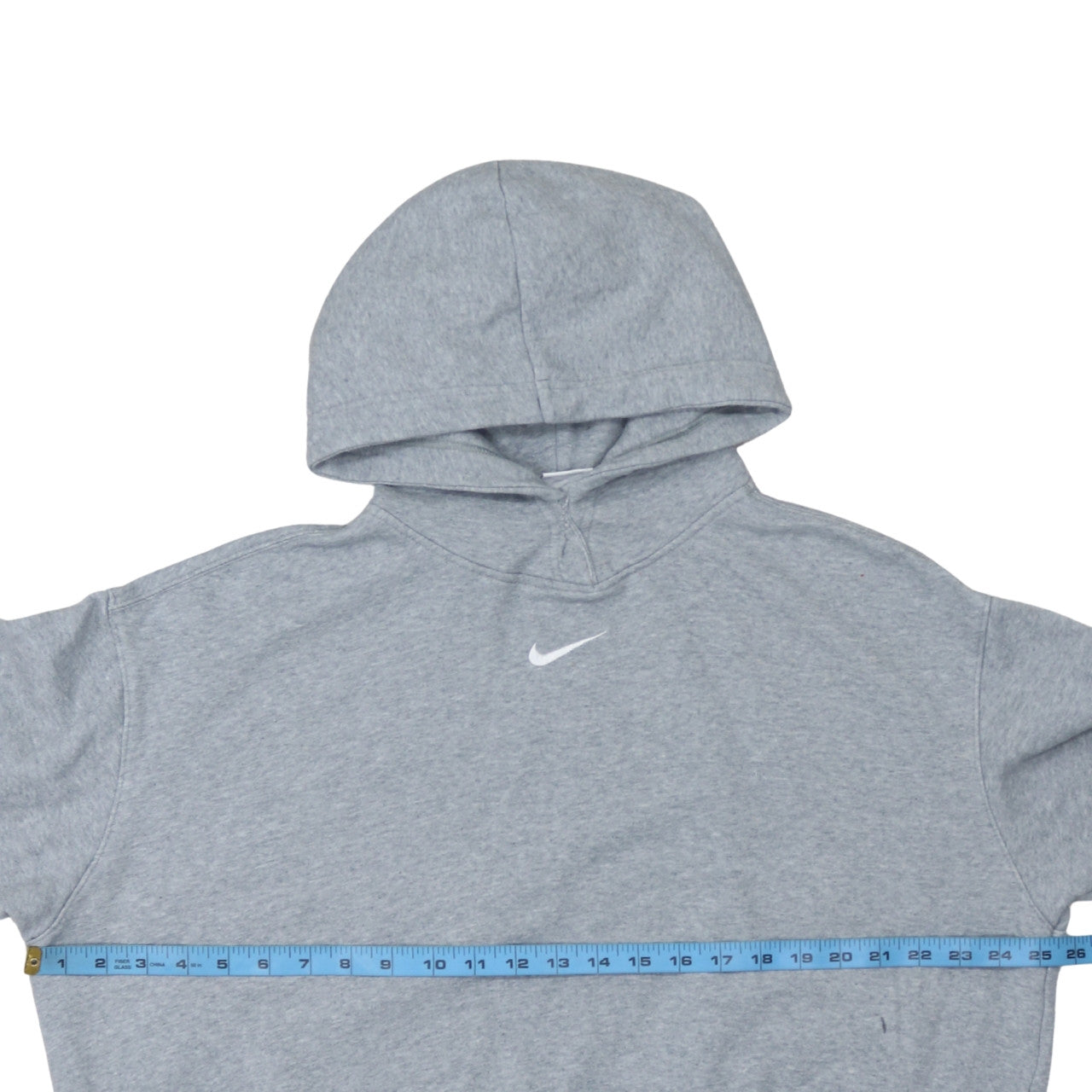 Womens UK Size S Nike Grey Pullover Hoodie