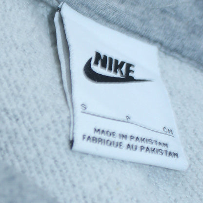 Womens UK Size S Nike Grey Pullover Hoodie