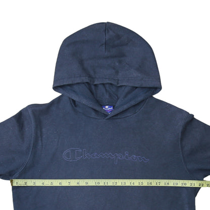 Mens UK Size L Champion Blue Pullover Hoodie