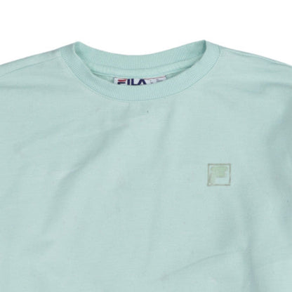Womens UK Size S FILA Blue Pullover Sweatshirt