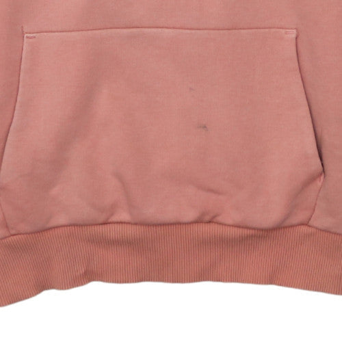 Womens UK Size 10 PUMA Pink Pullover Hoodie