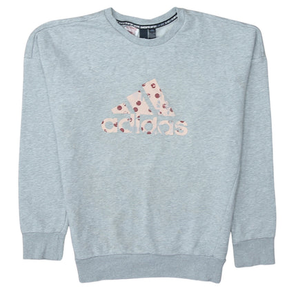 Womens UK Size 14 adidas Grey Pullover Sweatshirt