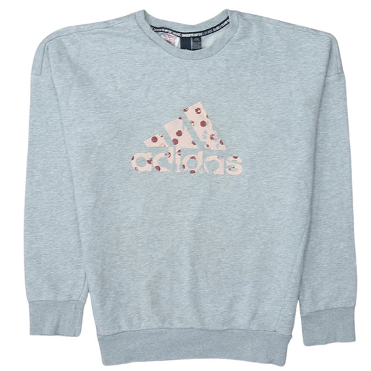 Womens UK Size 14 adidas Grey Pullover Sweatshirt