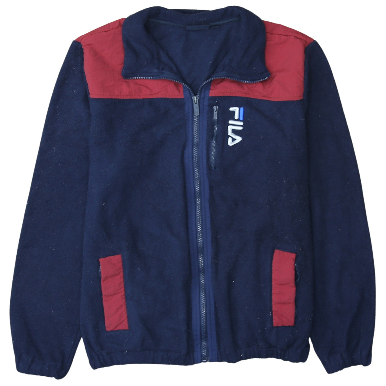 Mens UK Size M FILA Blue Basic Jacket