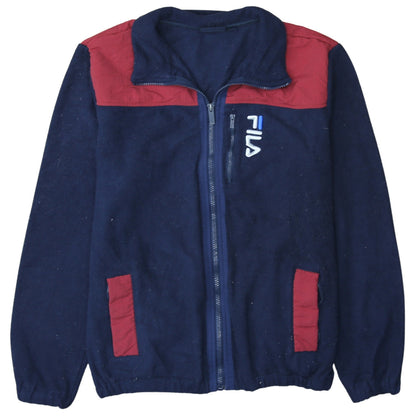 Mens UK Size M FILA Blue Basic Jacket