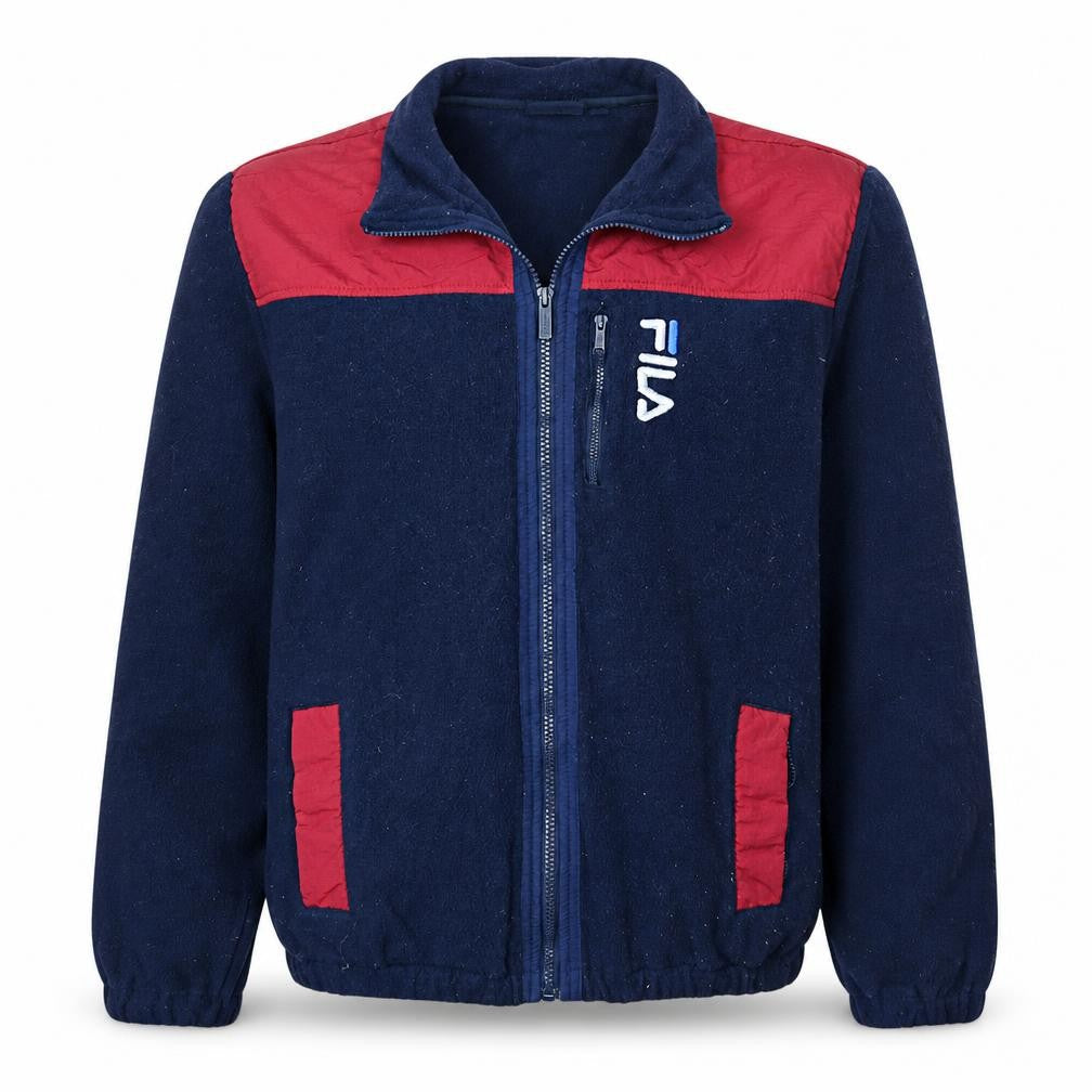 Mens UK Size M FILA Blue Basic Jacket
