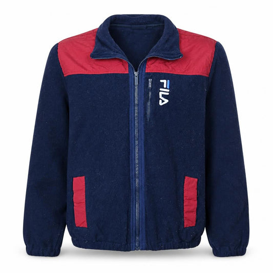 Mens UK Size M FILA Blue Basic Jacket
