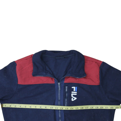 Mens UK Size M FILA Blue Basic Jacket