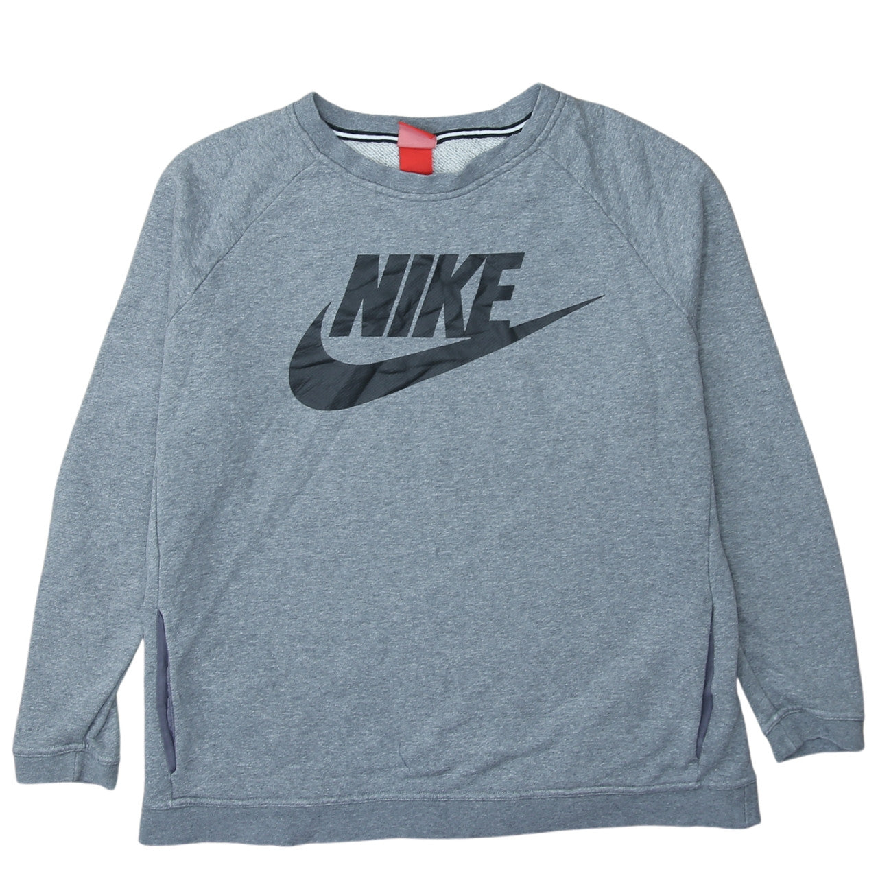 Mens UK Size XL Nike Grey Pullover Sweatshirt