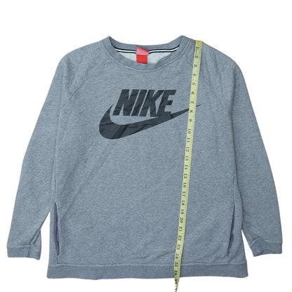 Mens UK Size XL Nike Grey Pullover Sweatshirt