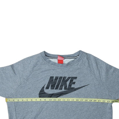 Mens UK Size XL Nike Grey Pullover Sweatshirt