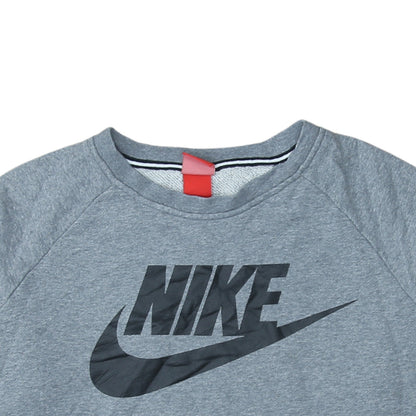 Mens UK Size XL Nike Grey Pullover Sweatshirt