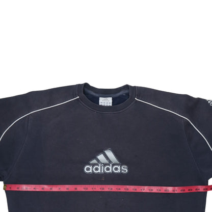 Mens UK Size XL adidas Blue Pullover Sweatshirt