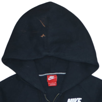 Womens UK Size S Nike Black Full Zip Hoodie