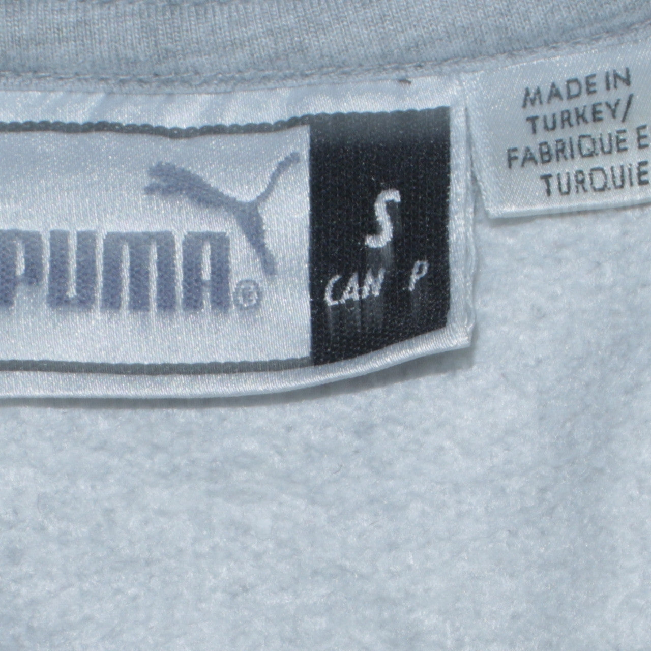 Mens UK Size S PUMA Grey Pullover Sweatshirt