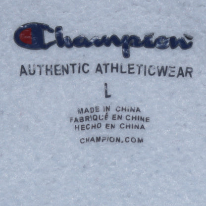 Womens UK Size L Champion White Pullover Hoodie